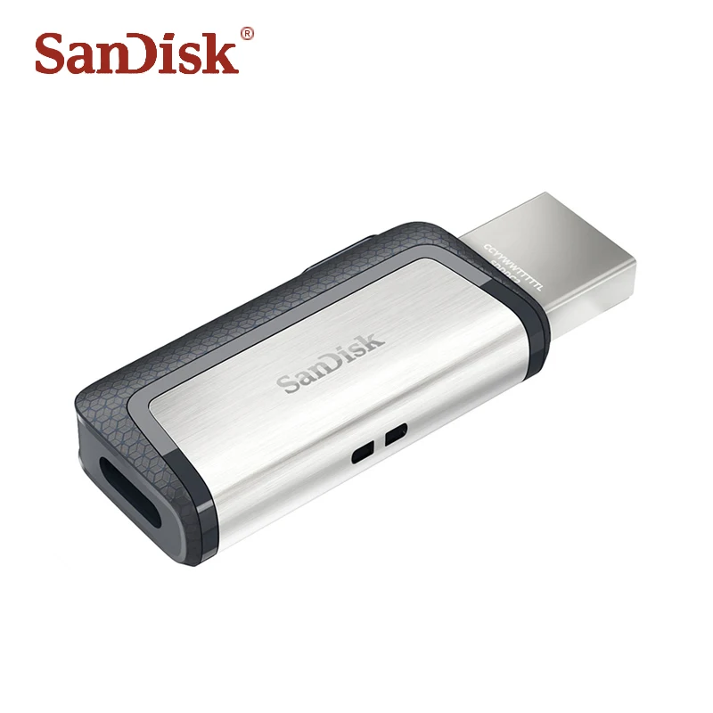 SanDisk Type-C USB флеш-накопитель 128 ГБ 3 1 двойной интерфейс OTG 64 32 ультра накопитель