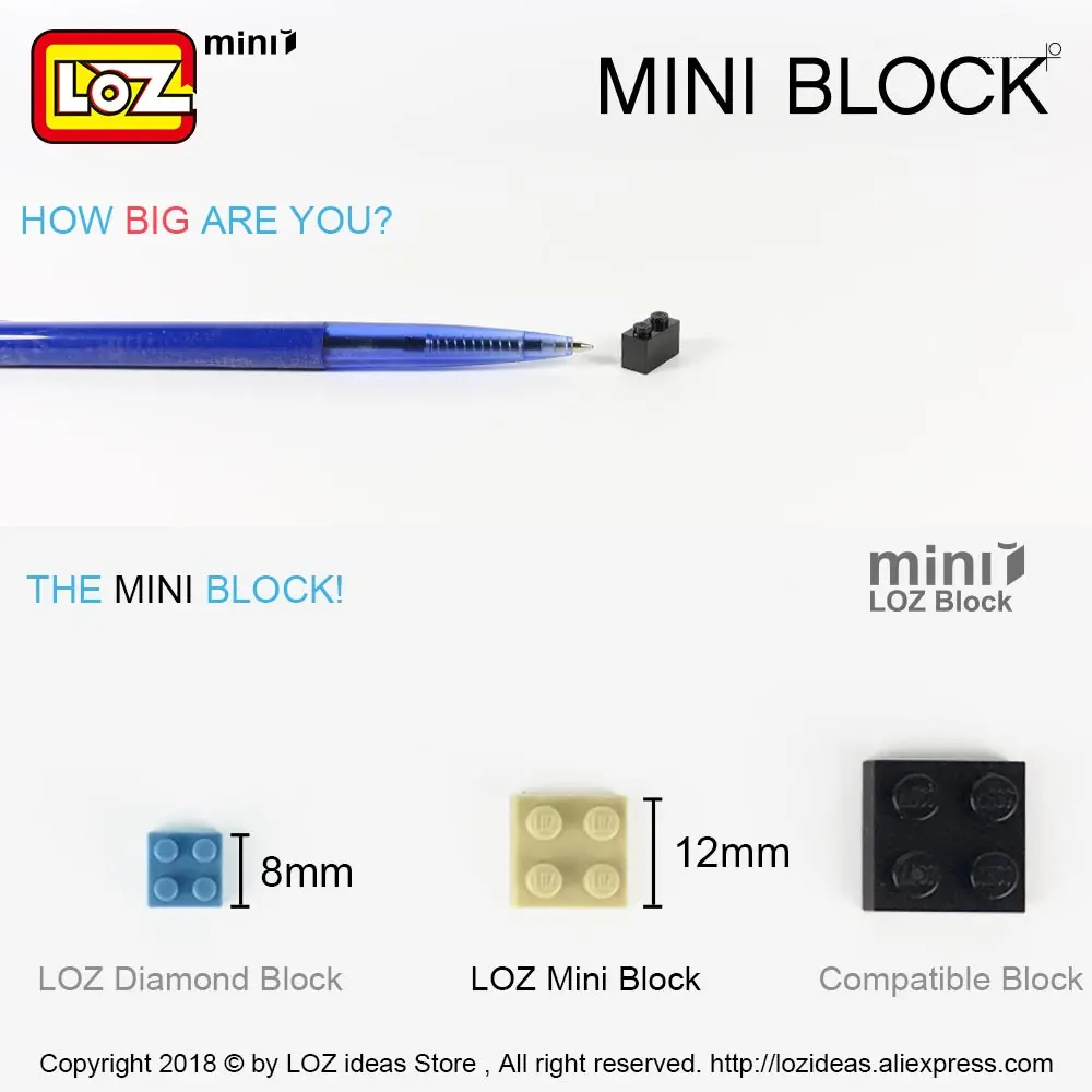 LOZ Mini Blocks Animal Cartoon Worm Set Assembly Anime Action Figure Kawaii Bricks Building Educational Toy DIY | Игрушки и хобби