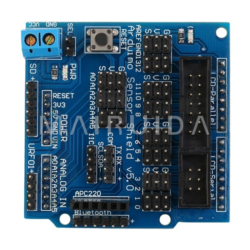 1 шт. Датчик Щит Цифровой Аналоговый Модуль Мотором для Arduino UNO R3 МЕГА V5|sensor arduino