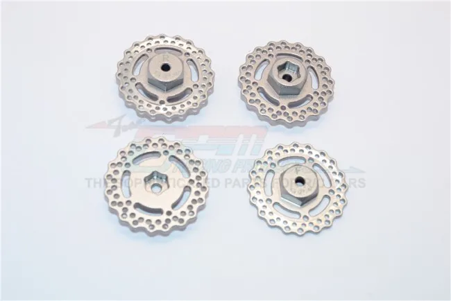 1/18 AXIAL YETI JR AX90052 ALUMINIUM ALLOY FRONT AND REAR WHEEL HEX WITH BRAKE DISK-4PCS MYT010AFR/D | Игрушки и хобби