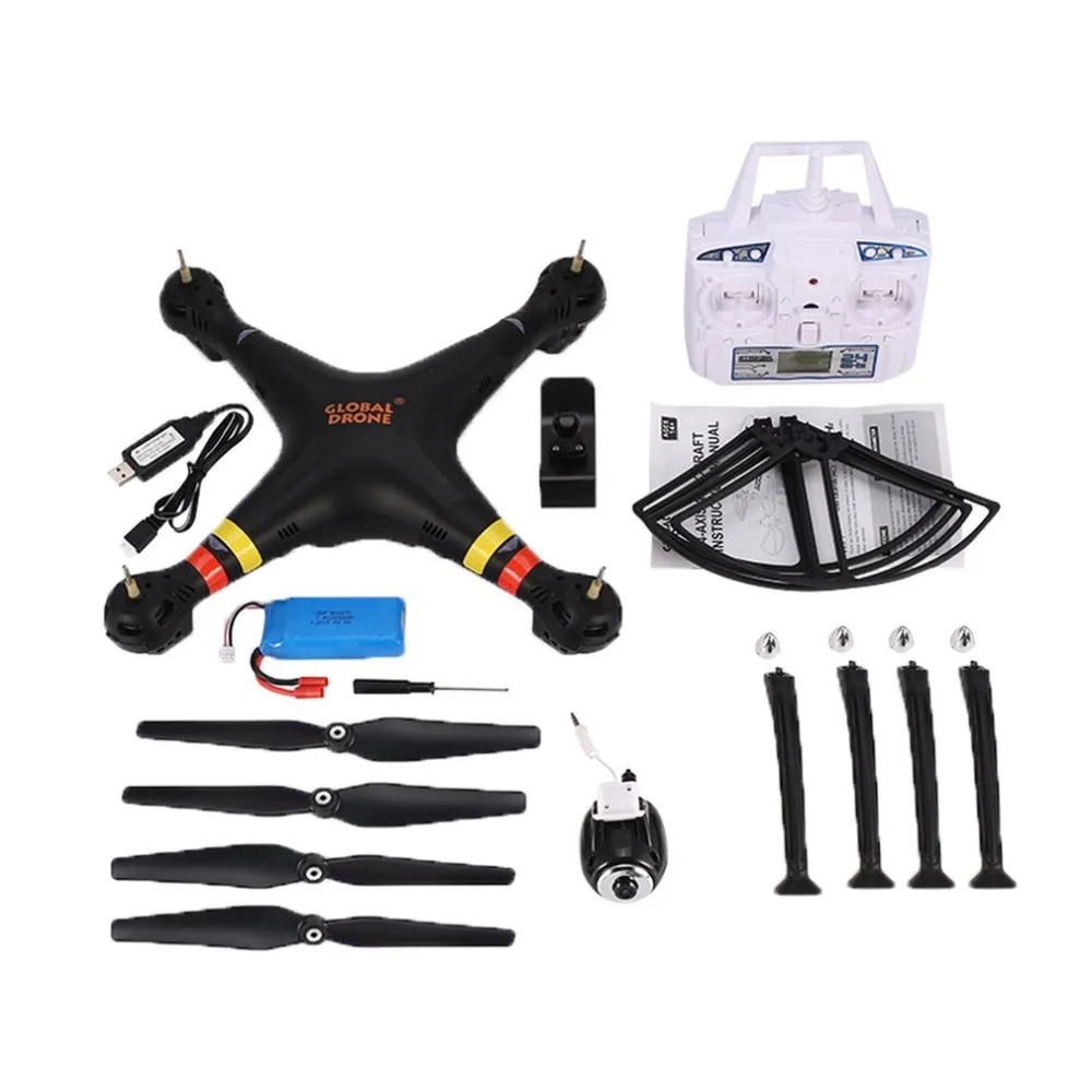 FPV RC 2 4G Квадрокоптер беспилотный летательный аппарат с 720P Wifi камерой GW180 Selfie One Key
