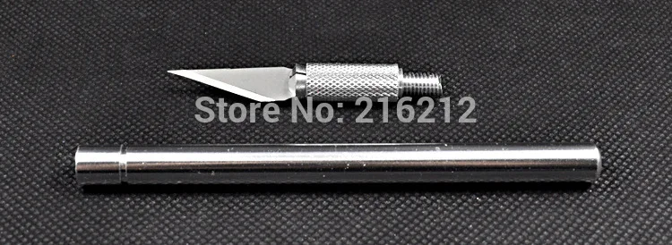 

Hot Metal Scalpel Knife non-slip Tools Kit Cutter Engraving Craft knives +6pcs Blade Mobile Phone Laptop PCB DIY Repair