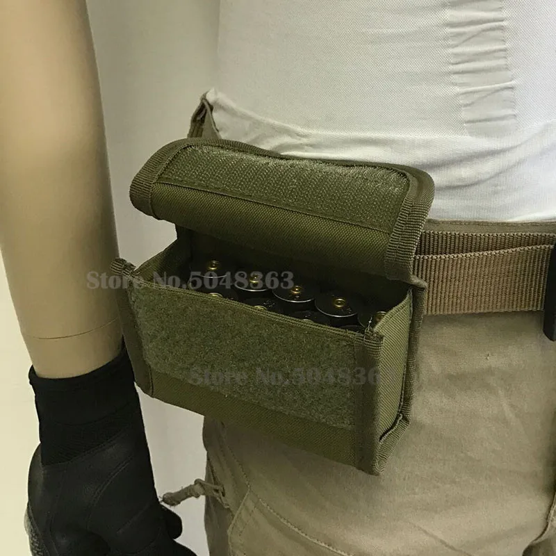 10 круглых держателей Shotshell для перезагрузки Molle чехол 12 калибра/20 г сумка магазина