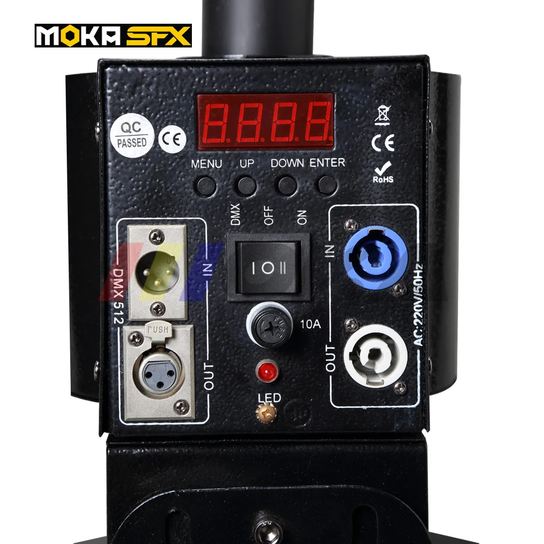 10 шт./лот DMX512 18 светодиодов 110/220 В переменного тока LED C02 машина крио струйные пушки