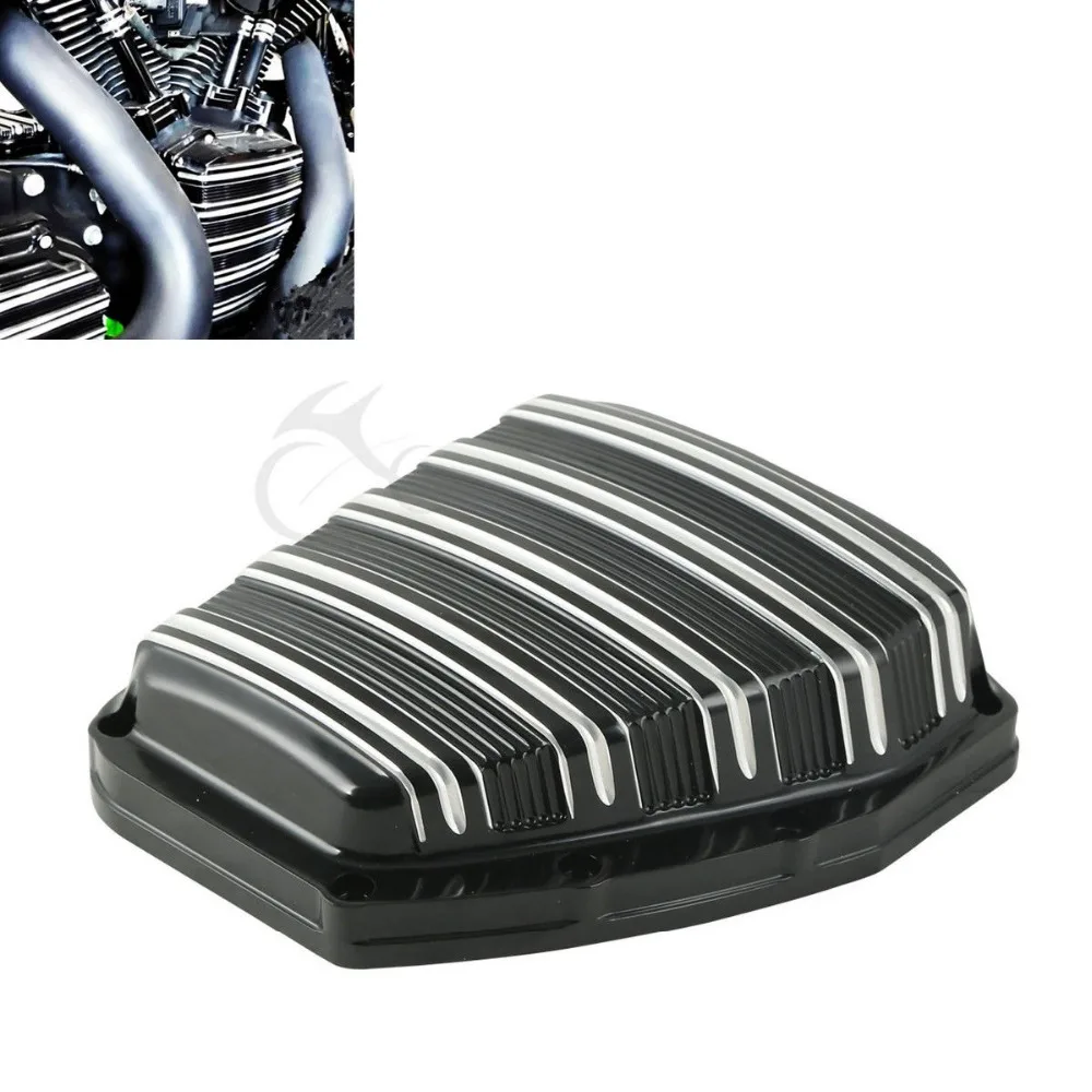 Крышка для камеры с ЧПУ мотоцикла Harley 2001 2017 Twin Cam Touring Electra Glide FLHTC Blackline breaker Dyna