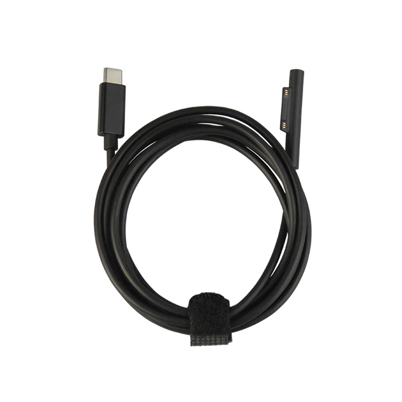 

150cm Male to Male USB-C Type C Male to Microsoft Surface Por 3 4 5 6 7 Power charger Extension Charge Cable
