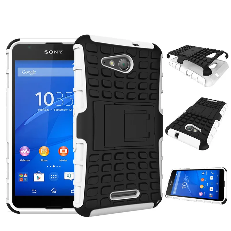 Модный ударопрочный Прочный гибридный защитный чехол для Sony E4 E4G M4 aqua M5|case cover|cover