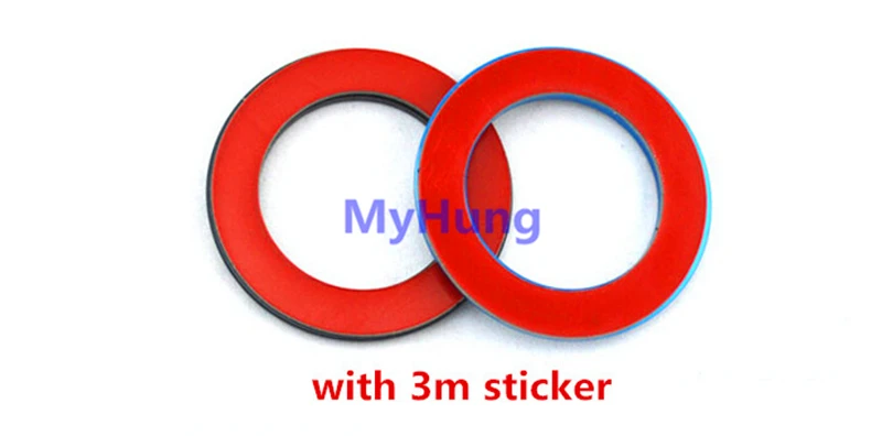 Светящаяся наклейка на зажигание брелок для ключей крышка выключателя Стикеры