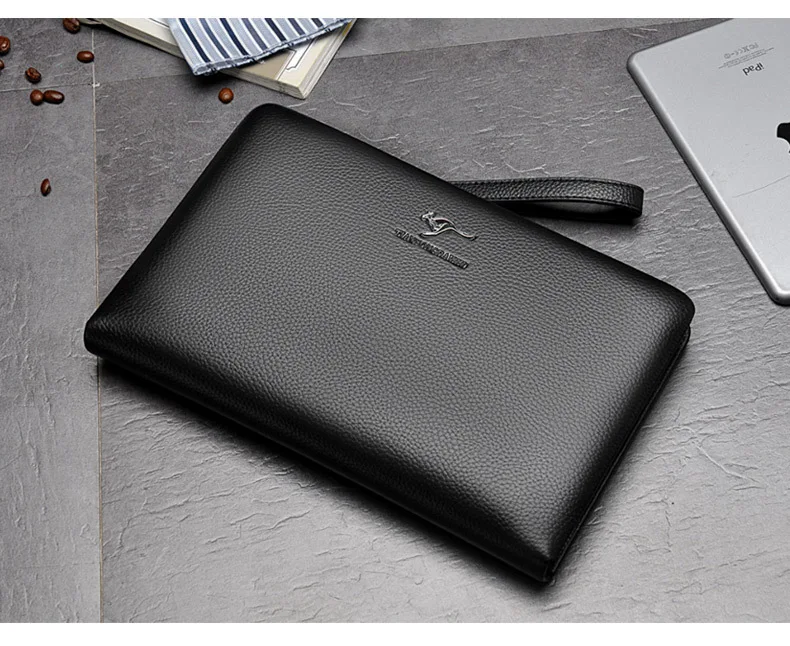 TIANHONGDAISHU сумка мужская из мягкой кожи новые модные конверт клатч большой емкости сцепления кошелек