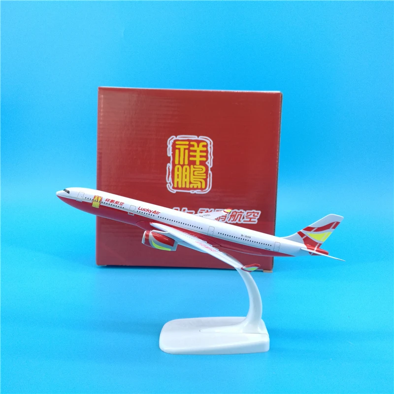20 см lucky airbus A330 сплав авиационный самолет модель luckyair литье под давлением 1:200 весы