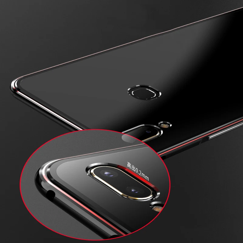 Чехлы для Vivo Y85a чехол жесткая задняя часть PC металлический бампер деловой