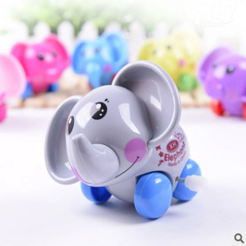 2 шт./лот Мультфильм Животных Слоны цепи пружин игрушки детские Классические