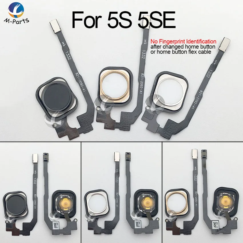 Кнопка Home для iPhone 4 4S 5 5S 5C SE с гибким кабелем меню клавиша высокое качество новинка
