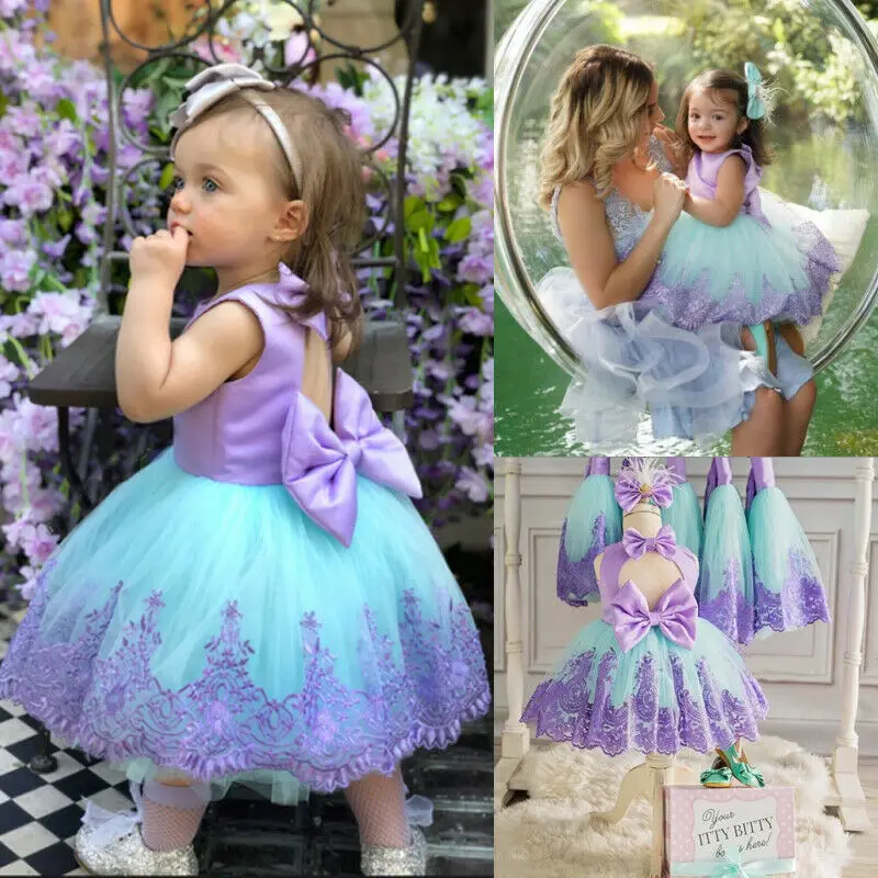 Little Girl Ceremonies Dress Baby Children's Clothing Tutu Kids Dresses for Girls Clothes Wedding Party Gown Vestidos Robe Fille | Детская