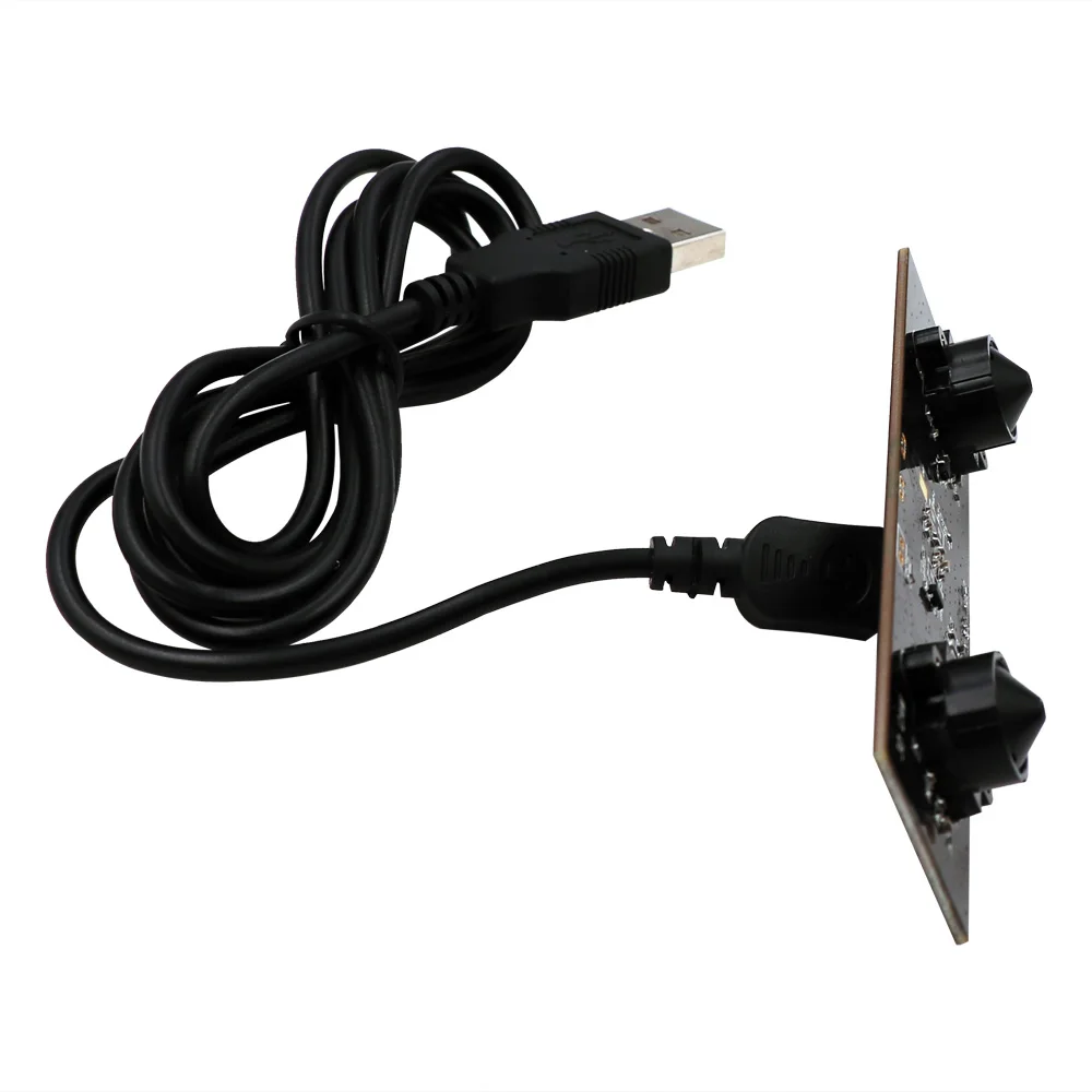 Мини синхронизированная стерео веб камера OTG UVC Plug Play с двумя объективами USB