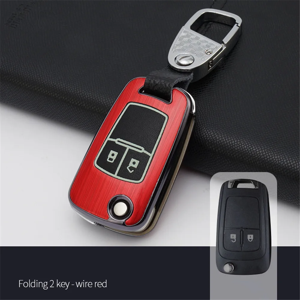 Чехол для ключей автомобиля, автомобильные аксессуары для Chevrolet Chevy Cruze 2013 Spark Equinox Malibu Onix silverado, Volt Camaro Aveo - Название цвета: Белый