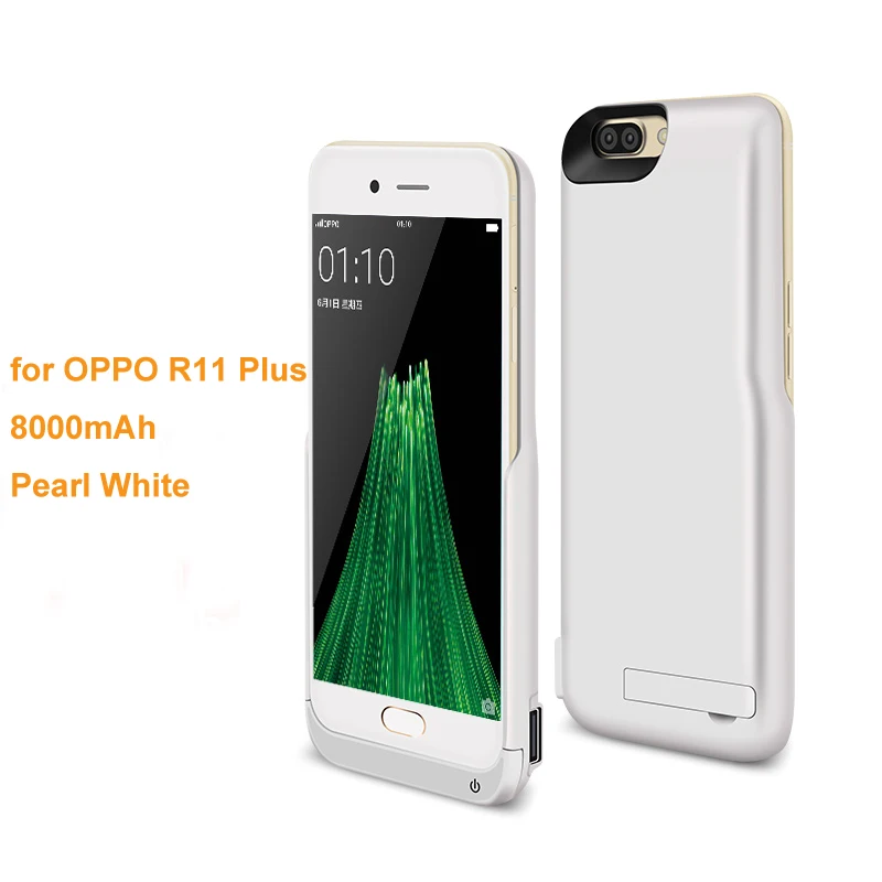Оригинальный JLW 8000 мАч Тонкий чехол для зарядного устройства OPPO R11 Plus внешний