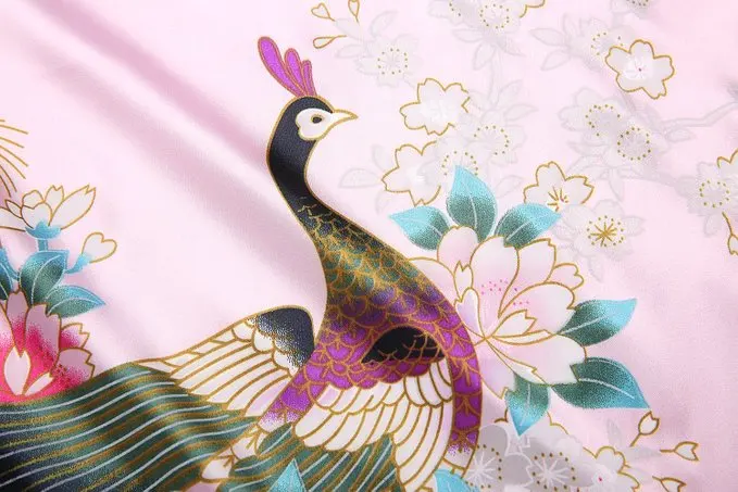 Новое поступление темно синее женское кимоно юката свадебное платье подружки