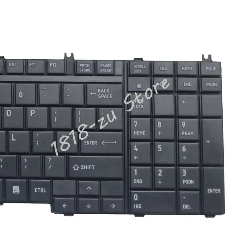YALUZU клавиатура для Toshiba Satellite L505-13N X505 X500 A500 A505 P200 P300 P505 L350 L500 ноутбук/Тетрадь QWERTY клавиатура английский(США