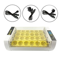 24 eggs incubator 60w digital temperature hatchery machine hatcher for hatching chickens ducks geese 110v 220v euusuk