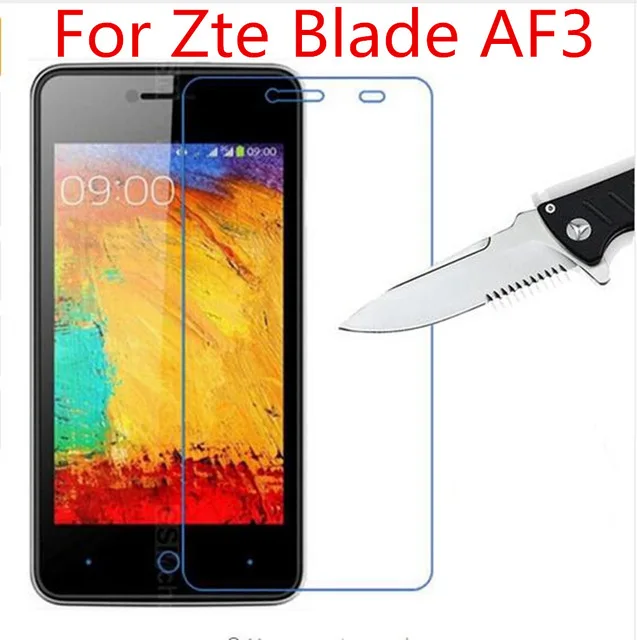 0 26 мм для ZTE Blade AF3 закаленное стекло 9H 2.5D Премиум Защитная пленка экрана 4 дюйма