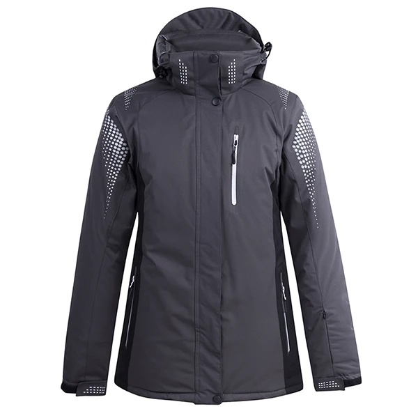 Gray jacket Лыжные куртки и брюки для мужчин и wo мужской лыжный костюм комплекты для сноубординга очень теплая ветрозащитная Водонепроницаемая зимняя одежда для улицы - Цвет: Gray jacket