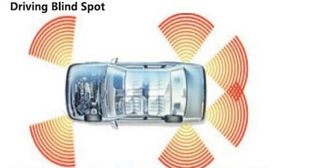 5 OBD II HUD детектор слепых зон 8 сенсоров полная система помощи при парковке