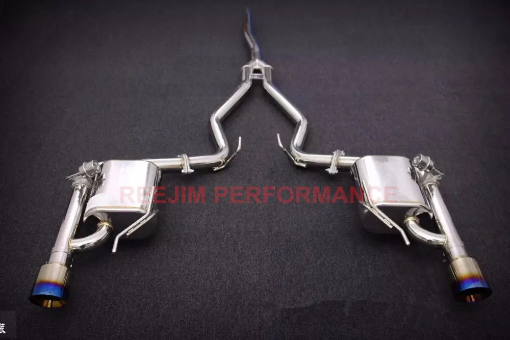 Catback для Ford Mustang 6 2.3 т с дистанционным управлением клапан автомобиль Стайлинг|exhaust