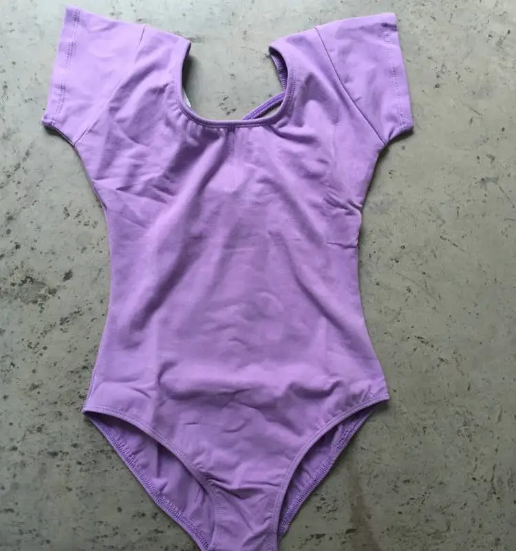 Новинка одежда для занятий балетом с коротким рукавом девочек взрослых балетный