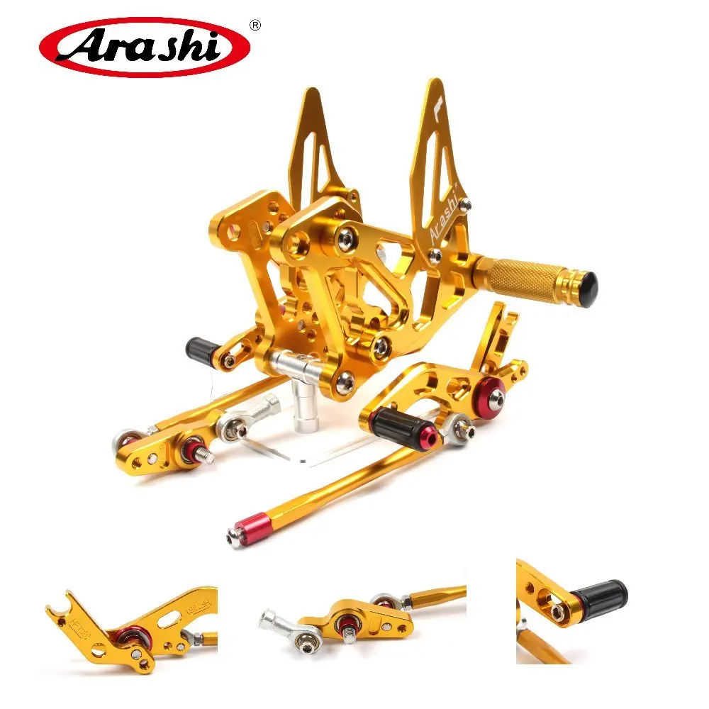 Arashi CNC Rider Настраиваемые подножки колышки для MV AGUSTA Brutale 675 800 Dragster 2012 2013 2014 2015