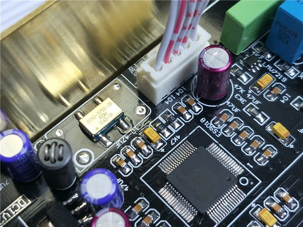 ES9038 ES9038PRO обновление до Crystek CCHD-575 HIFI аудио DAC опция XMOS или Amanero USB Verison V1.3