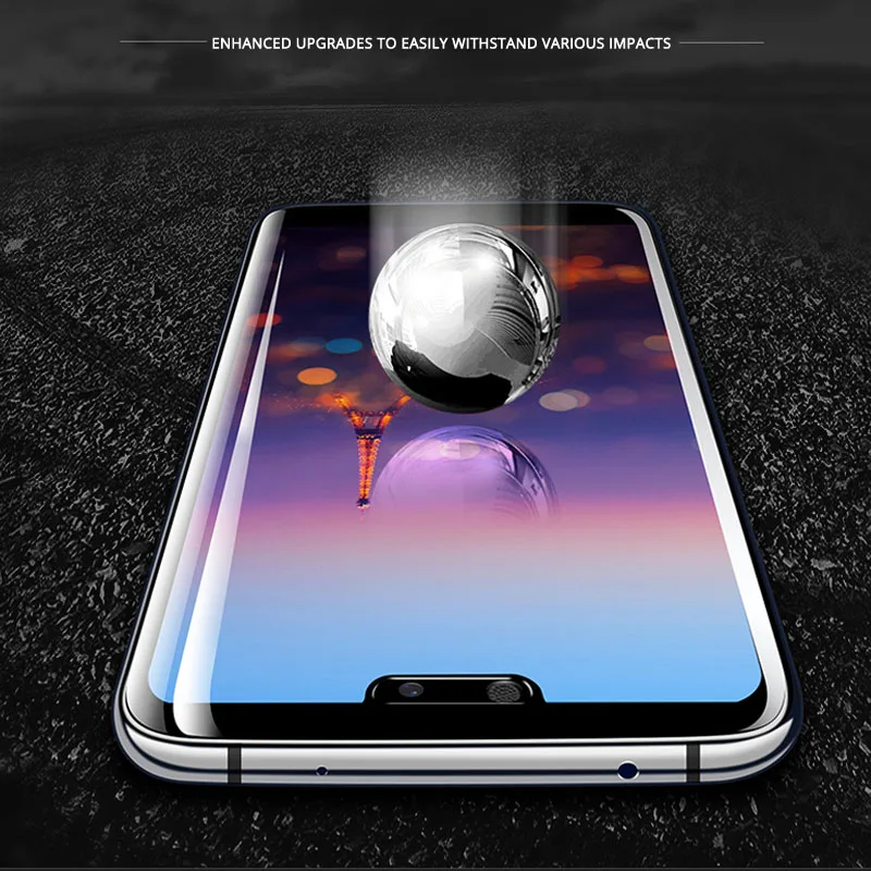 Закаленное стекло для Huawei Y5 Y6 Pro Y7 Prime Y9 2019 2017 2018 защита экрана 9H полное покрытие