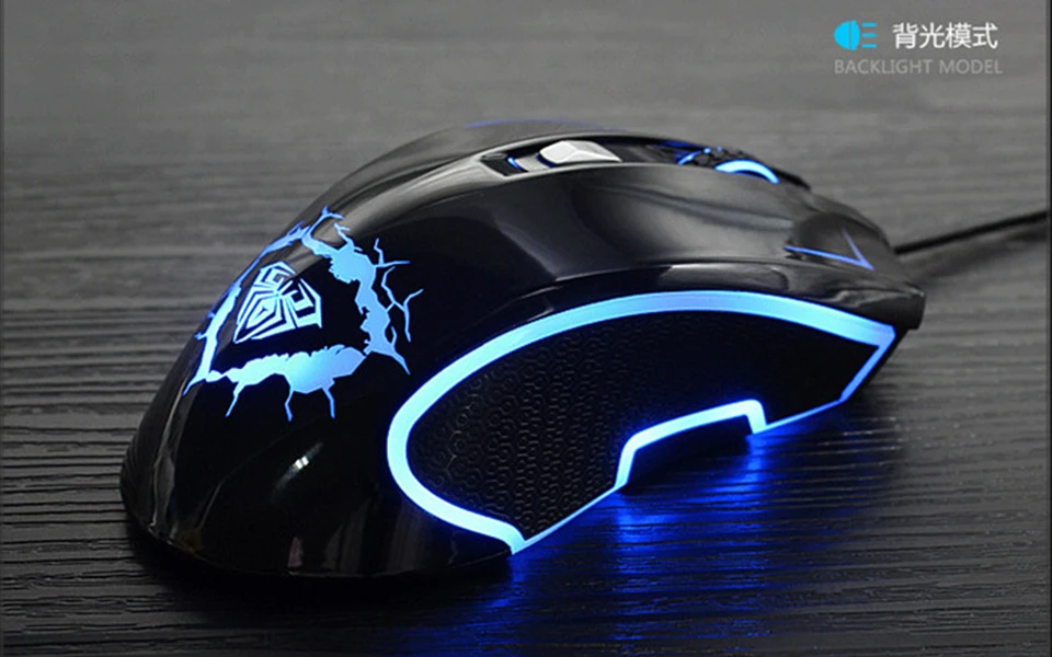 AULA Проводная игровая мышь USB 6 клавиш 3500 dpi регулируемая профессиональная эргономичная мышь для ноутбука настольного ПК геймера# SI9011