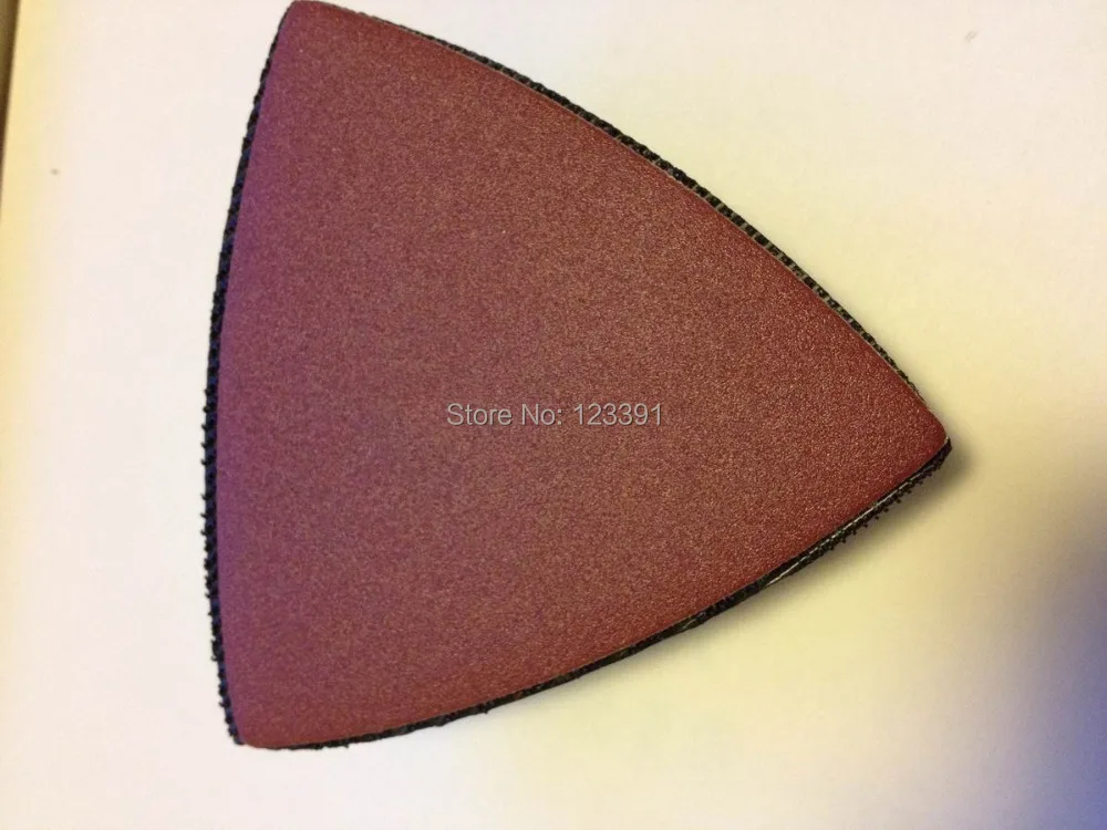 

Free shipping of 20PCS set triangular sandpaper grit 120# for fine grinding most of oscillating multifunctional tools using