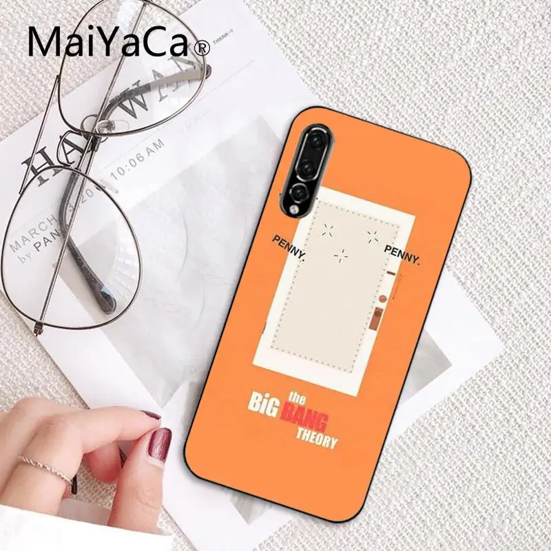 Maiyaca Теория большого взрыва Красочный милый чехол для телефона Huawei P9 P10 Plus Mate9 10