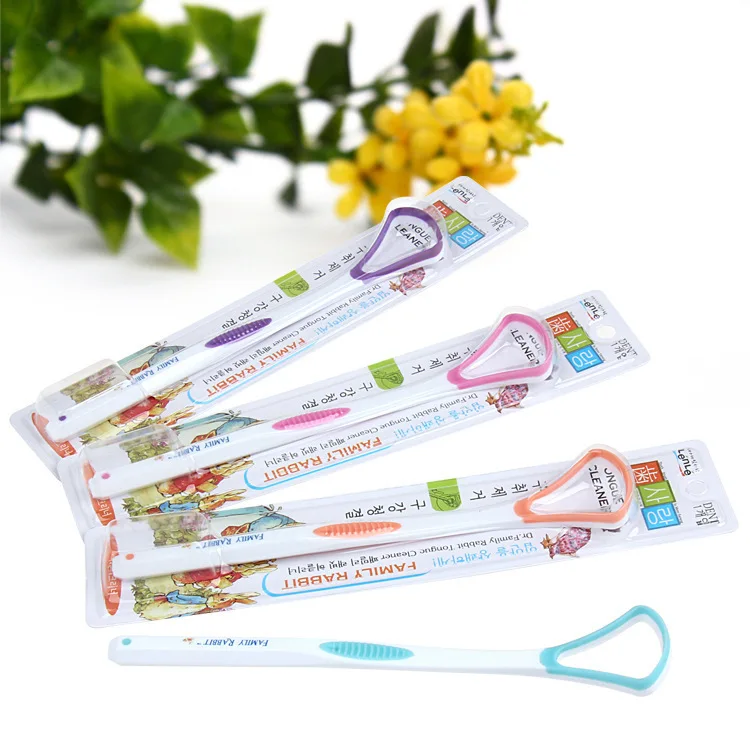 New Tongue scraper Cleaner Brush Scraper Kit Soft Clean Away bad breath products as seen on tv 2015 1 pc / pack|brush pony|brush shampoobreathing