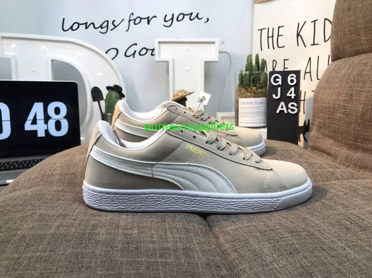 Бесплатная доставка Puma Мужская обувь воспроизведение классический кожаный