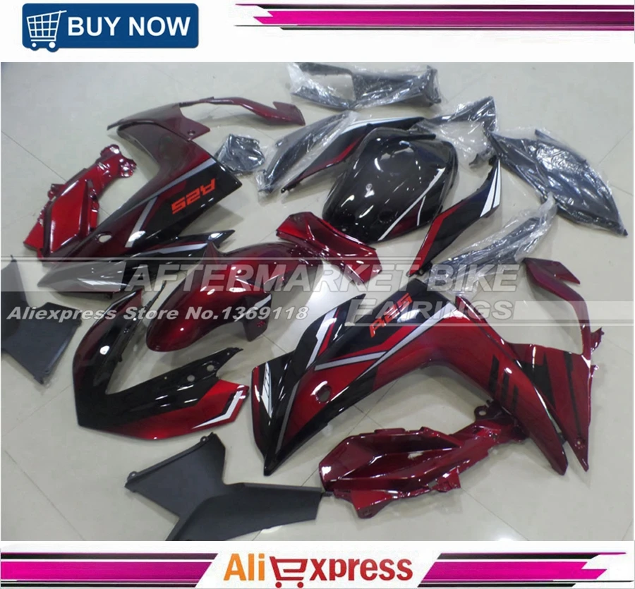 Новое поступление Красные и черные Обтекатели YZF R25 15 16 для Yamaha R3 2015 2016 кузов капот