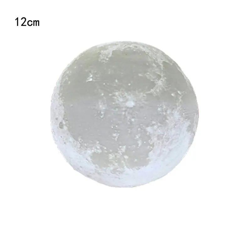 12CM Уникальный дизайн 3D USB Ручной стрелочный светильник s Moon светильник лунный светильник Настольная Лунная лампа подарок домашний садовый Декор Светильник Прямая поставка - Цвет: 12CM