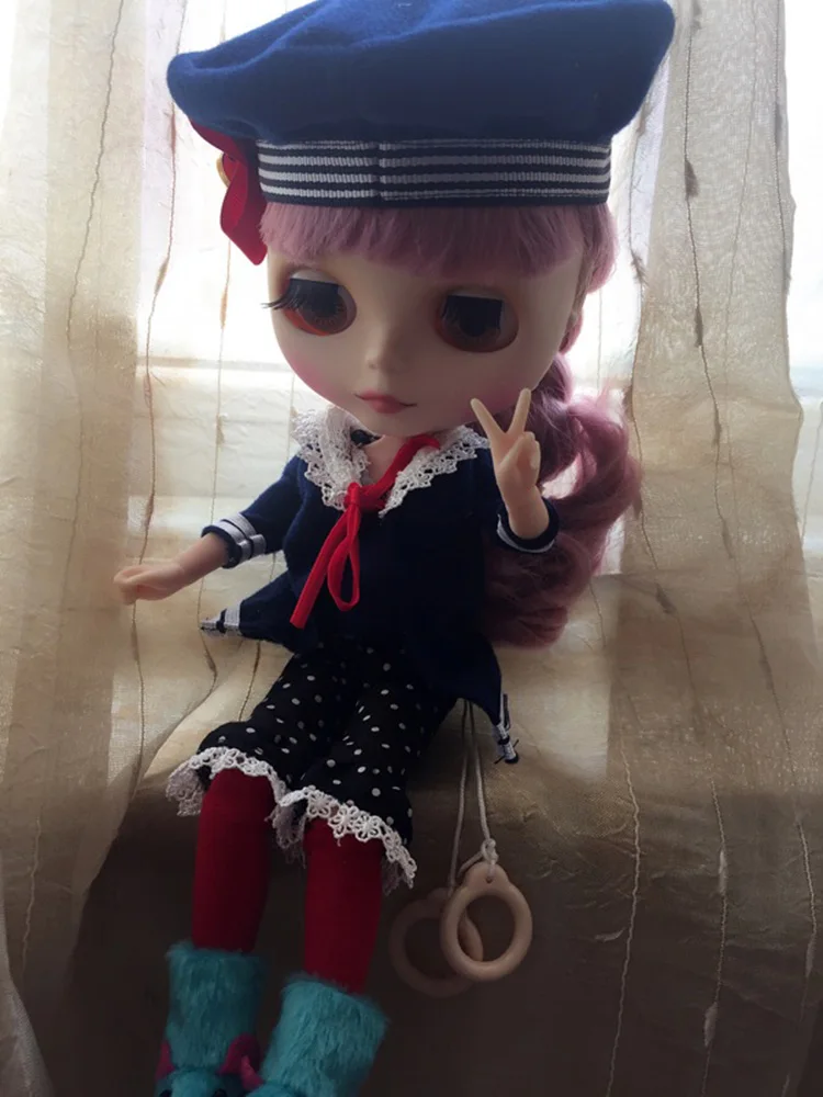 Темно костюмы доступна для Блит куклы азон licca чол 1/6 одежды аксессуары|dolls