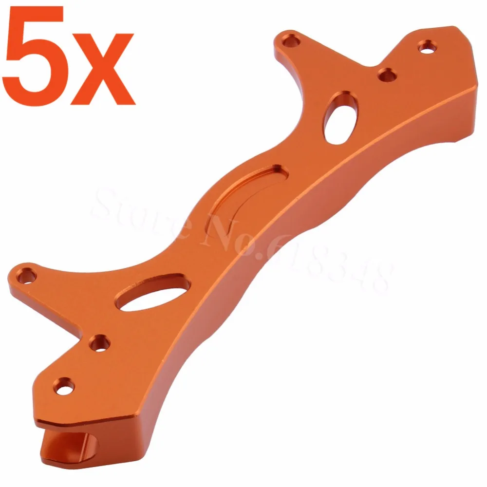 5x алюминиевая задняя Ударная пластина для RC 1/5 HPI Racing Baja 5B 5SC 5T SS 87551 Hop Up Parts|mounting