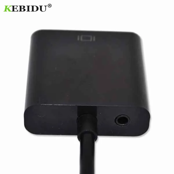 Адаптер для видеокамеры kebiдаale VGA HD TV CRT Monitor XBOX 360 PS3 HDMI совместимый с 3 5 мм