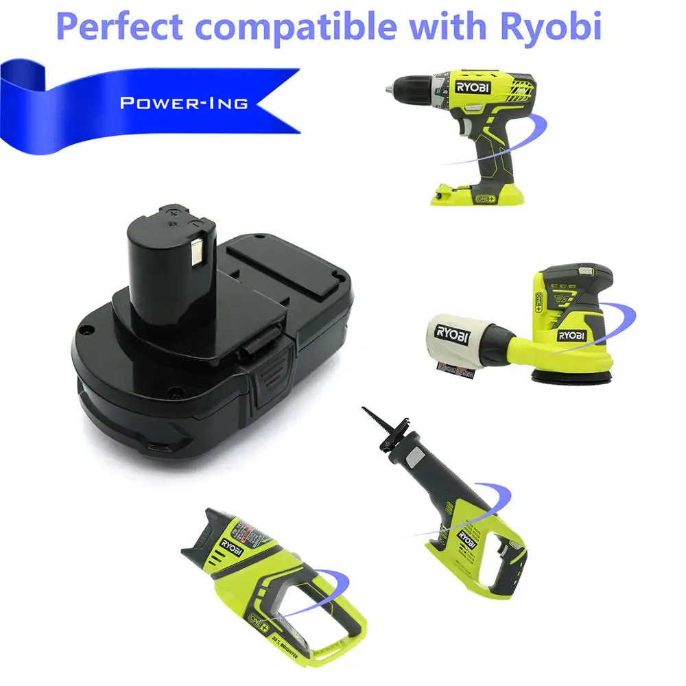 Высококачественный литиевый 18v 2000mah Запасной Аккумулятор для Ryobi P107|Комплекты