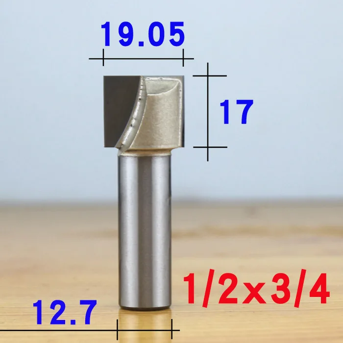 1-2 x 3-4 1/" 1/2" хвостовик ПОВЕРХНОСТИ строгания древесины Фрезерные фрезы плоское дно очистки древесины резки Pro класс деревообрабатывающий резной нож - Длина режущей кромки: 1-2 x 3-4