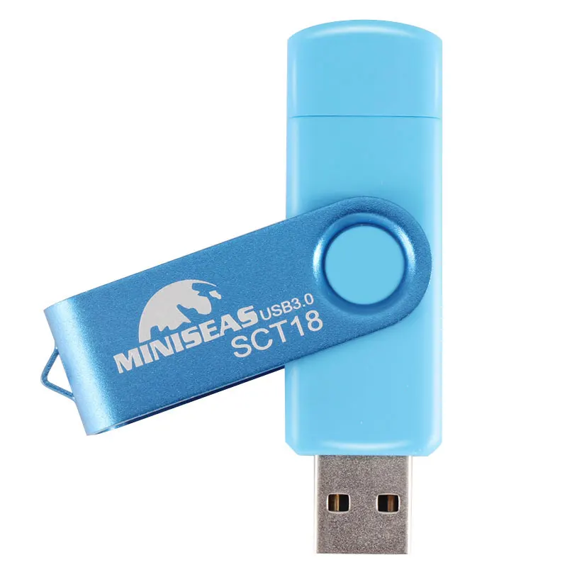 Новый Usb 3 0 miniseas OTG USB флешка 8 ГБ 16 32 64 128 флешки высокая скорость Флеш накопитель