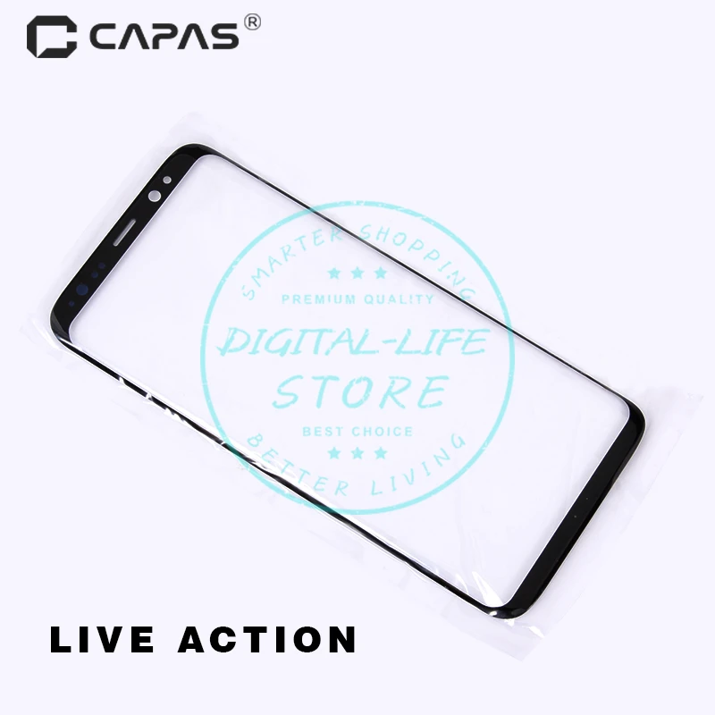 Передняя стеклянная сенсорная панель для Samsung Galaxy S8 G950/ Plus G955 передняя внешняя