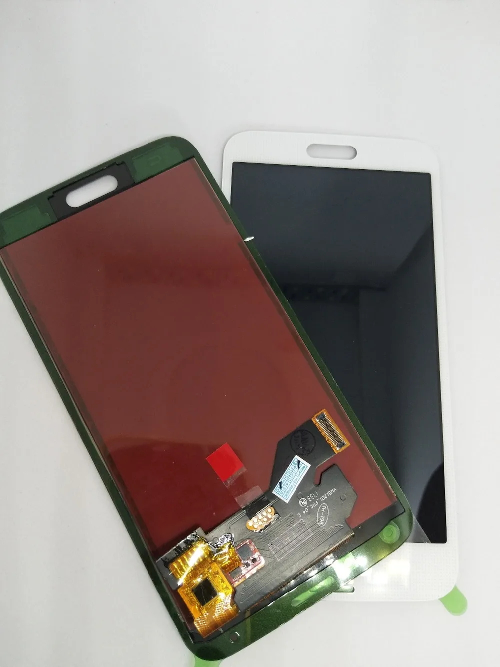 Для Galaxy S5 i9600 SM-G900 SM-G900F G900 ЖК-дисплей сенсорный экран панель Стекло в сборе