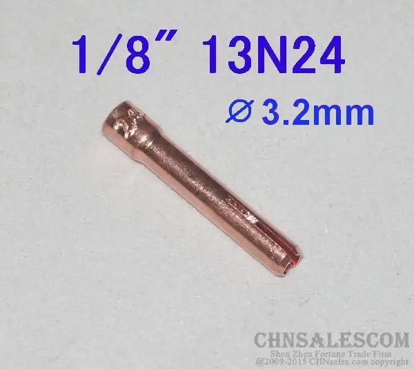 CHNsalescom 18 шт 13N29 корпус Коллет и 13N24 для Tig сварки WP 9/20/25 3 2 мм 1/8&quot|Сварочные сопла| |