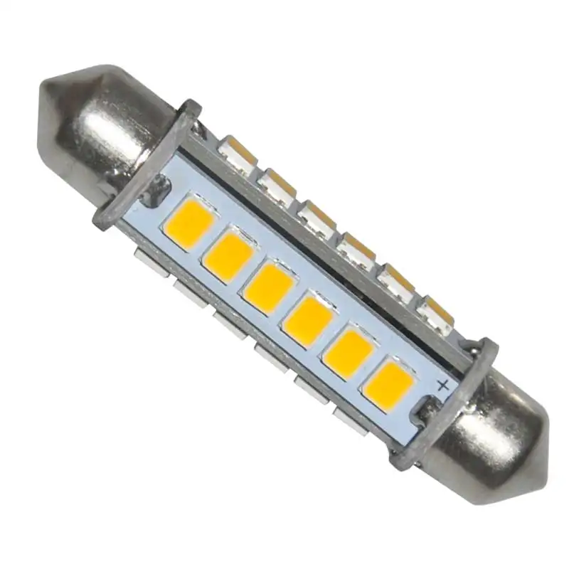 2x автомобильный гирлянда 44 мм 42 39 36 32 SMD светодиодный светильник лампы авто