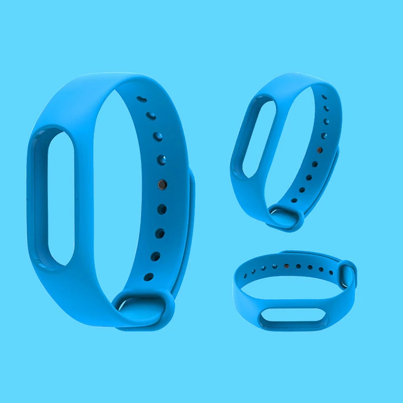 Шт. 1 шт. mi band 2 ремешок на запястье силиконовый цветной браслет для Xiaomi Band умный